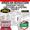 American Revolution Activity, American Revolution DBQ, Google and Print - preview 1