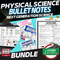 Physical Science Notes Bundle | Guided Notes, Bullet Notes, NGSS Activities - preview 1