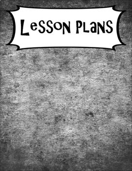 SECONDARY CLASSROOM DECOR, BINDER LABELS, Chalk Black and White - preview 4