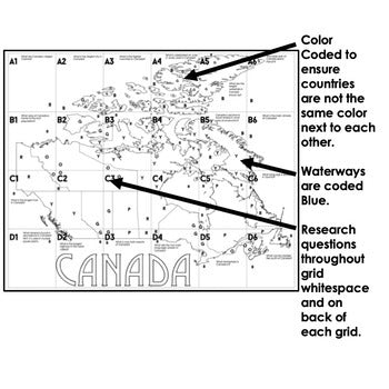 Canada Collaborative Poster, Canada MAPPING Activity, Canada Research - preview 2