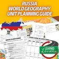 Russia Lesson Plan Guide for World Geography Back To School - preview 1
