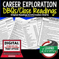 Career Exploration DBQ Close Reading Activity with Google Classroom Link - preview 1