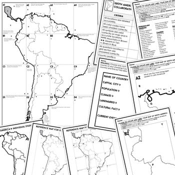 South America Collaborative Poster, Mapping South America Mapping Activity - preview 4