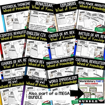 Cold War Activity, Wheel of Knowledge (Interactive Notebook) - preview 3