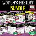 Women's History Activities Bundle | Word Wall, Puzzles & Choice Boards - preview 1