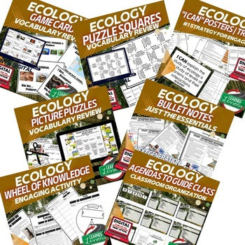 Life Science Ecology Bundle | NGSS Ecology & Ecosystems Activities - preview 3