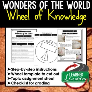 World History Wheel of Knowledge Bundle | Interactive Notebook Activities - preview 4