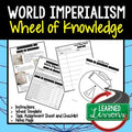 World Imperialism Activity, Wheel of Knowledge (Interactive Notebook) - preview 1