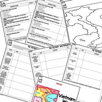 Vietnam War Mapping Activity, Vietnam Research Mapping Vietnam War, Google - preview 2