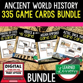 Renaissance and Reformation Game Cards, Print & Digital Google - preview 4
