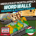 Middle East North Africa Word Wall Activity Pages World Geography Word Wall - preview 1