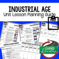 Industrial Age Lesson Plan Guide, American History BACK TO SCHOOL - preview 1