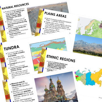 Russia Notes & PowerPoints Google, World Geography Guided Notes | - preview 4