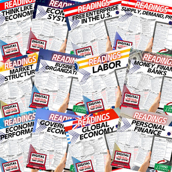 Economics DBQ Bundle | Close Reading Activities | Textbook Replacement - preview 3