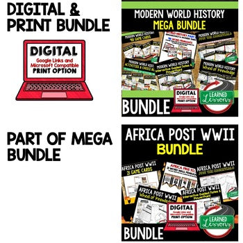 Africa Post WWII Agenda PowerPoint & Google Slides Agenda World History - preview 3