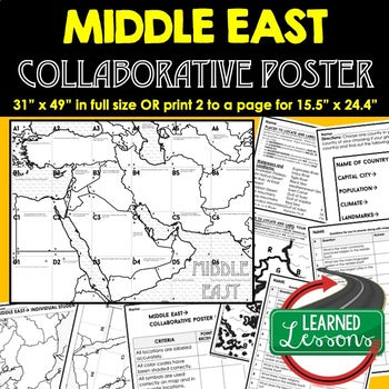 Middle East Collaborative Poster, Middle East MAPPING Research Activity - preview 1