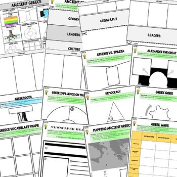 World History Ancient Greece Choice Board Activities - preview 4