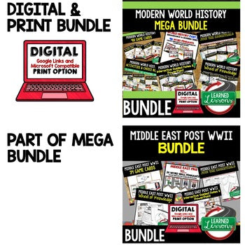 Middle East Post WWII Agenda PowerPoint & Google Slides Agenda World History - preview 3