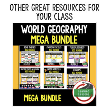 World Geography Pacing Guide | Scope & Sequence | Geography Curriculum Map - preview 2