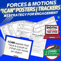 Forces & Motion I Can Posters, Physical Science Posters - preview 1