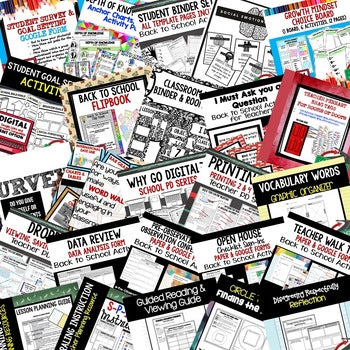 Back to School Activities Bundle | Icebreakers, Team Building & Classroom Commun - preview 2