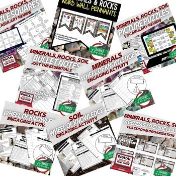 Minerals, Rocks & Soil Bundle | Earth Science Curriculum | NGSS Print & Digital - preview 3
