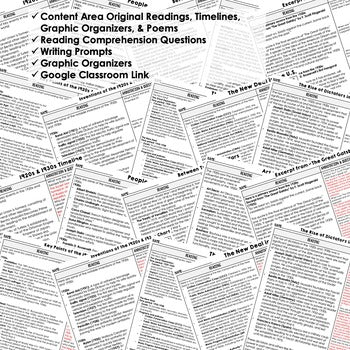 1920s & 1930s DBQ Reading Activity Google World History DBQ Reading - preview 2