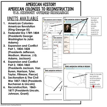Reconstruction, 1865-1877  Presidential Research & Mapping Google & Paper - preview 2