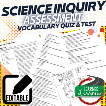 Physical Science Assessments Bundle | NGSS Tests & Quizzes | Editable - preview 3
