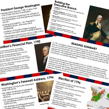 Federalist Era Guided Notes and PowerPoints Google & Flipped Classroom - preview 4