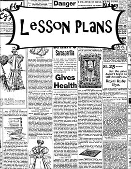 Secondary Classroom Décor | Newspaper Binder Labels | Classroom Organization - preview 4