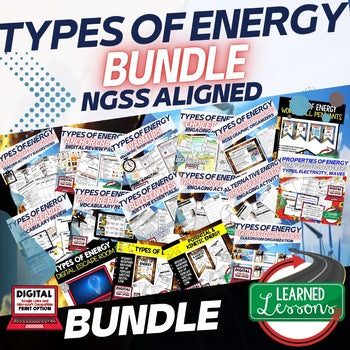 Properties of Energy Bundle | Physical Science Curriculum | NGSS Print & Digital - preview 2