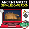 Ancient Greece Digital Escape Room, Breakout Room Test Prep - preview 1