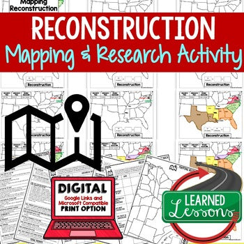 Reconstruction Map Activity and Research, Mapping Reconstruction - preview 1