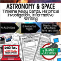 Solar System & Planets, Space Exploration Timeline & Writing with Google Link - preview 1