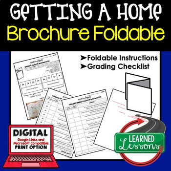 Buying a House Activity Foldable | Personal Finance | Financial Literacy - preview 1