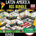 Latin America Geography Bundle | World Geography Activities | Print & Google - preview 1