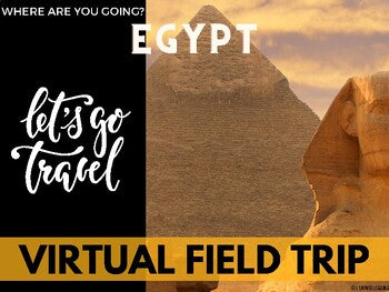 Egypt Virtual Field Trip | Egypt Map Activity | Ancient Egypt Geography - preview 4