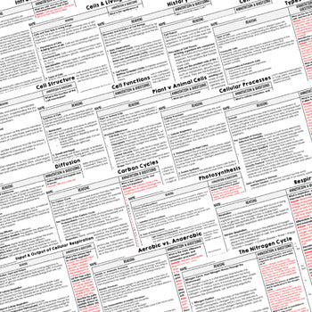 Cells Science Reading Comprehension Passages and Questions Google & Print - preview 3