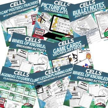 Life Science Cells & Cellular Processes Bundle | NGSS Cells, Photosynthesis - preview 3