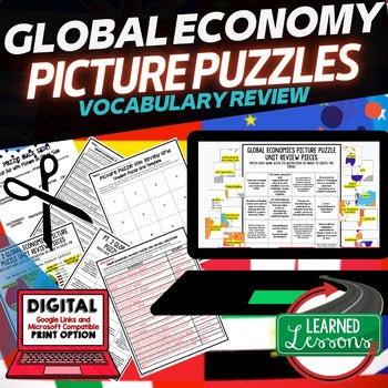 Global Economy Activity Picture Puzzle, Economics Curriculum - preview 1