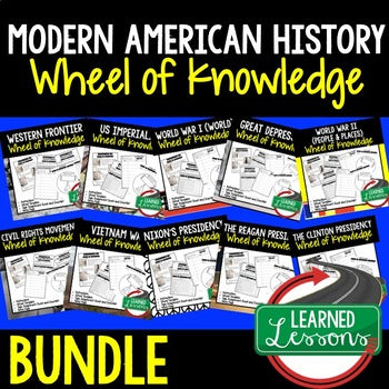 Urbanization Activity, Wheel of Knowledge (Interactive Notebook) - preview 2