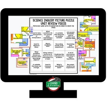Science Inquiry Activity Picture Puzzle Earth Science Activity - preview 3