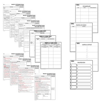 Obama to Current Events Notes & PowerPoints, US History, Print, Digital - preview 2