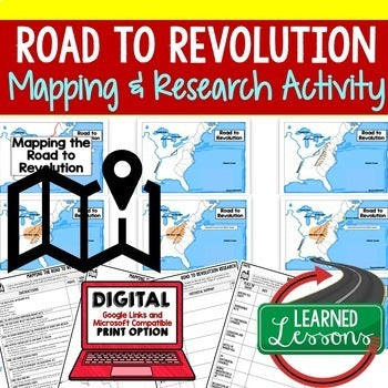 Road to the American Revolution Bundle | U.S. History Activities Print & Digital - preview 4