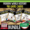 World History Game Cards Bundle | Renaissance to Modern Test Prep Part 2 - preview 1