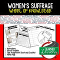 Women's Suffrage Activity, Wheel of Knowledge - preview 1
