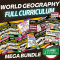 World Geography Full Curriculum, World Geography Activities, Mega Bundle Mapping - preview 1