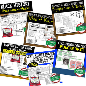 Black History Month Activities Bundle, Black History Bundle, Google Classroom - preview 2