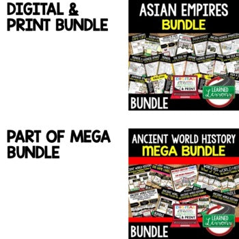 Asian Empires Agenda PowerPoint & Google Slides, World History Agenda - preview 2